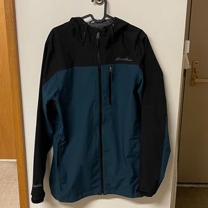 Eddie Bauer Raincoat Jacket Wetheredge Strech